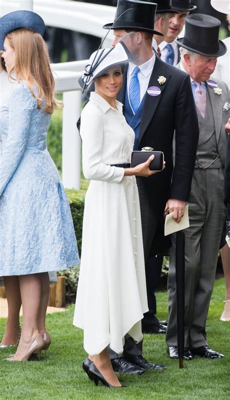 meghans givenchy outfit with ascot|Meghan Markle Wore Givenchy to the Royal Ascot .